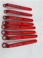 WIHA 16 Piece Insulated Deep Offset Wrench Set - Metric